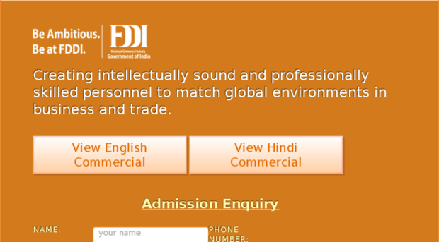 admission.fddiindia.com