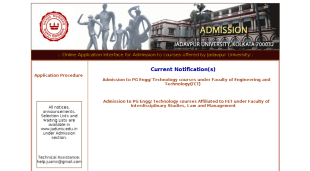 admission.jdvu.ac.in