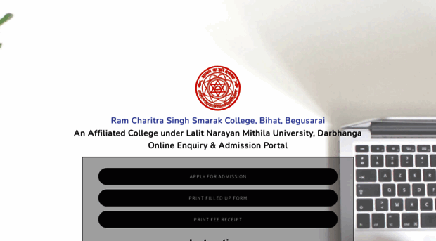 admission.rcsscollegebihat.ac.in