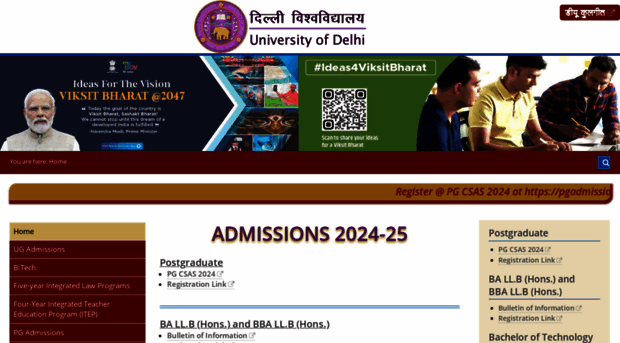 admission.uod.ac.in