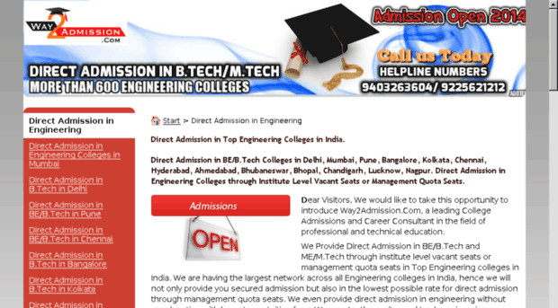 admissioninengineering.co.in