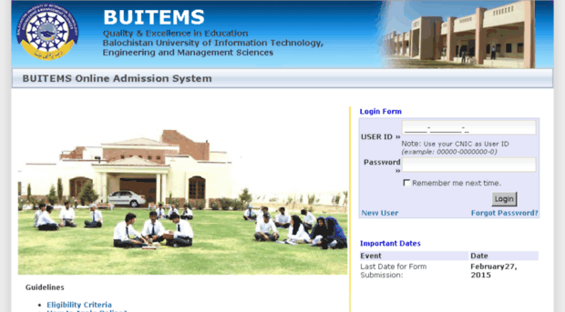 admissions.buitms.edu.pk