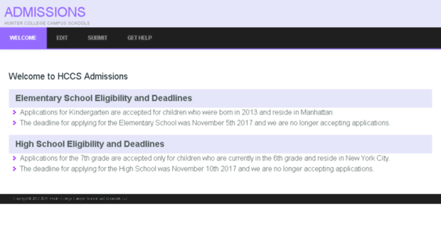 admissions.hunterschools.org