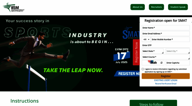 admissions.iismworld.com