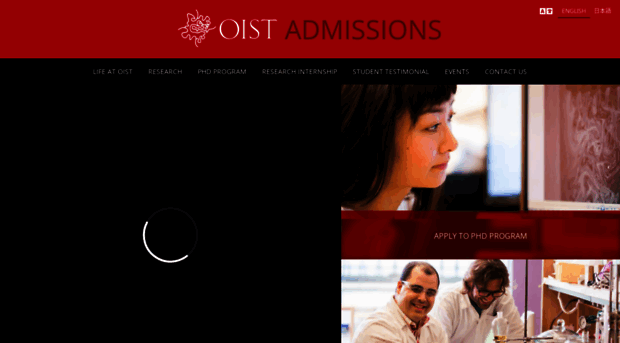 admissions.oist.jp