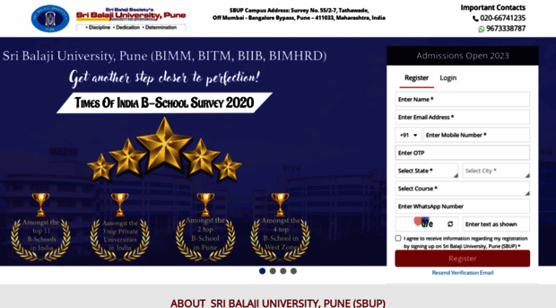 admissions.sbup.edu.in