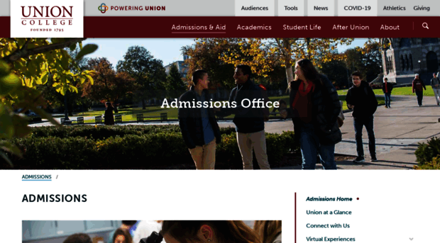 admissions.union.edu