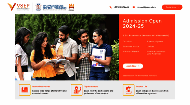 admissions.vsep.edu.in