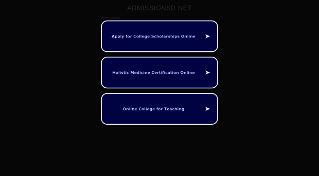 admissionsd.net