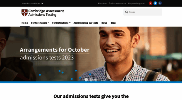 admissionstestingservice.org