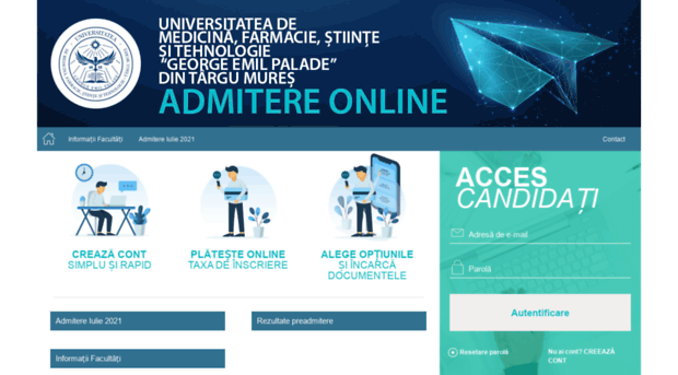 admitere.upm.ro