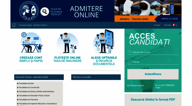 admitereonline.univ-ovidius.ro