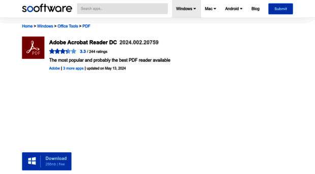 adobe-acrobat-reader.sooftware.com