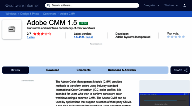 adobe-cmm.software.informer.com