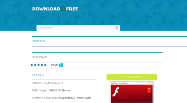 adobe-flash-player-for-desktops.download4free.me