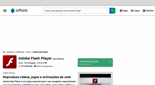 adobe-flash-player-ie.softonic.com.br