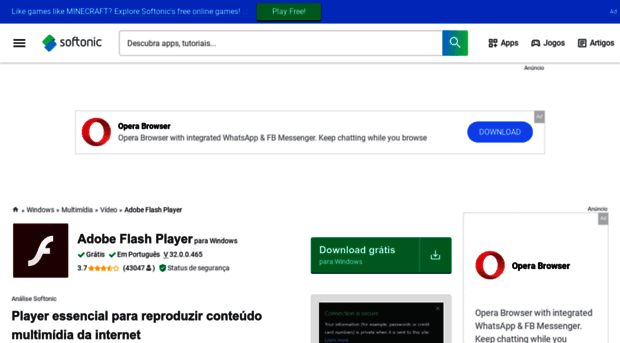 adobe-flash-player.softonic.com.br