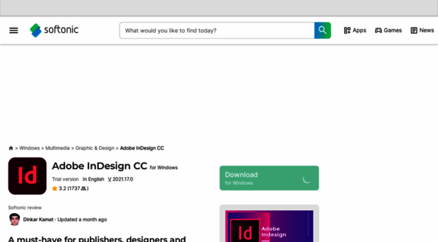 adobe-indesign.en.softonic.com