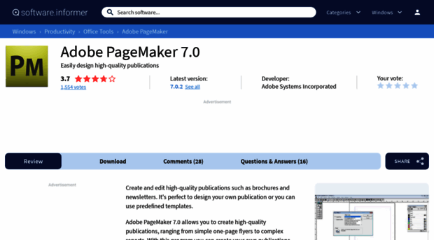 adobe-pagemaker.informer.com