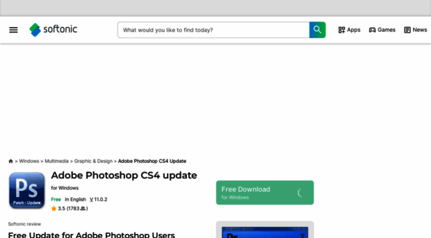 adobe-photoshop-cs4-update.en.softonic.com