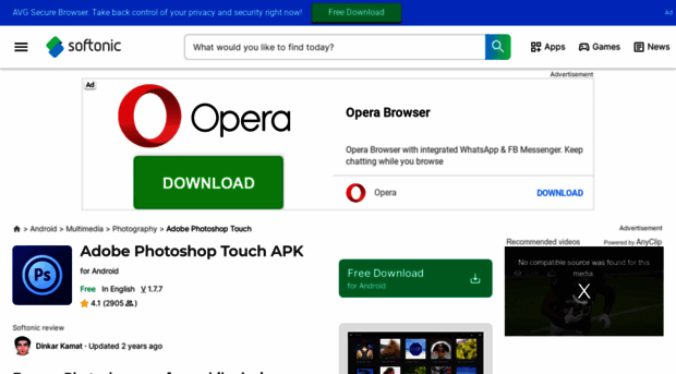 adobe-photoshop-touch.en.softonic.com