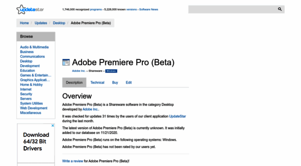 adobe-premiere-pro-beta.updatestar.com