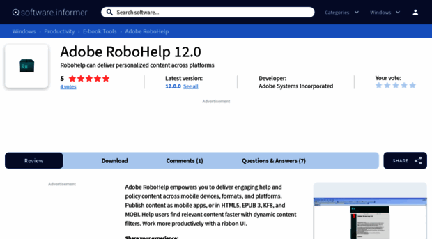 adobe-robohelp.software.informer.com