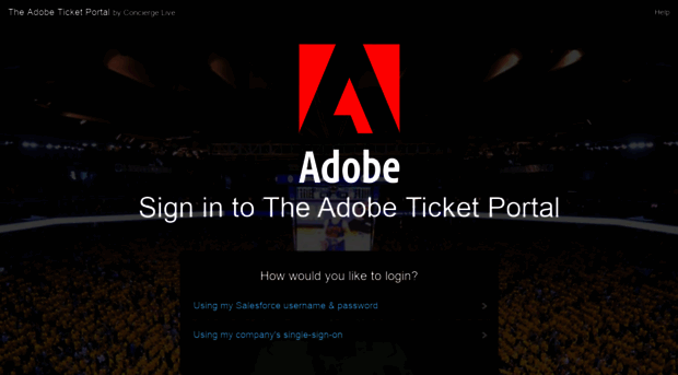 adobe.conciergelive.com