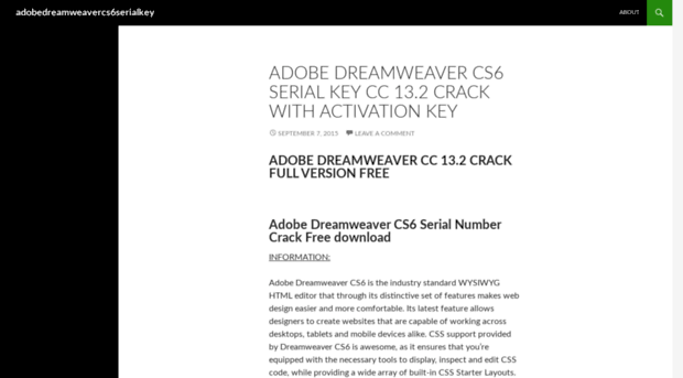 adobedreamweavercs6serialkey.wordpress.com