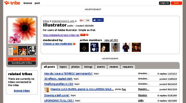 adobeillustrator.tribe.net