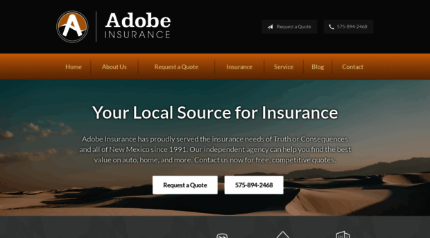 adobeinsurancenm.com