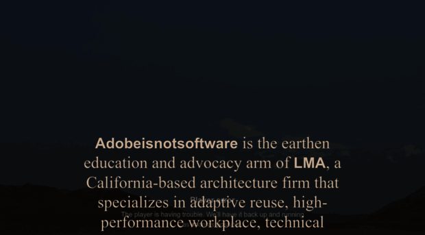 adobeisnotsoftware.com