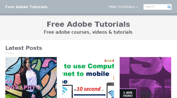 adobetutorials.cf