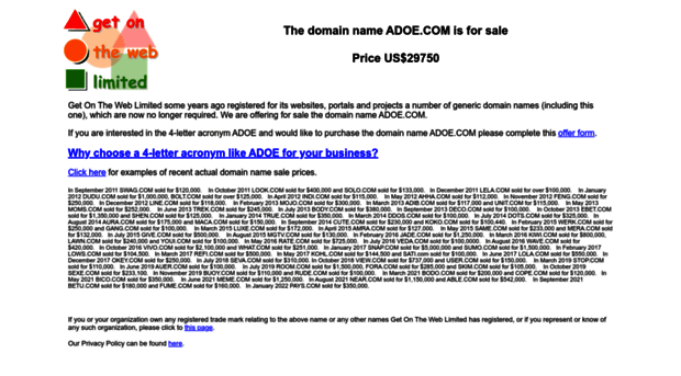 adoe.com