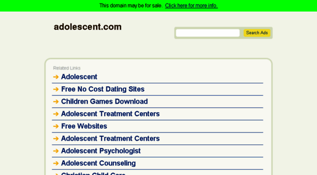 adolescent.com