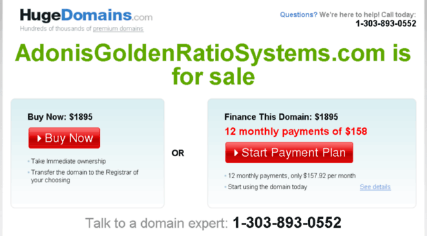 adonisgoldenratiosystems.com