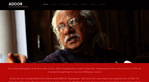 adoorgopalakrishnan.com