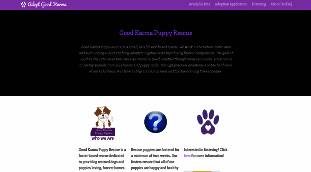 adoptgoodkarma.com