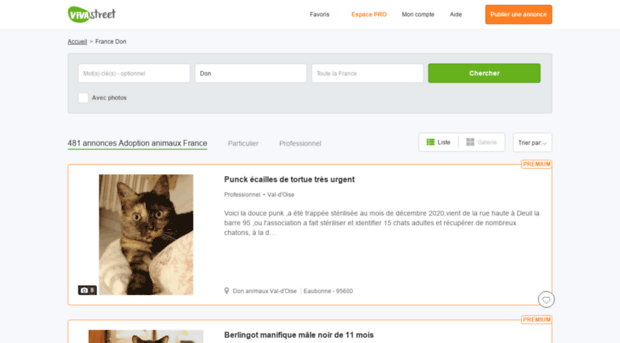 adoption-chien.vivastreet.fr