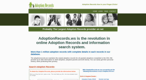 adoptionrecords.ws