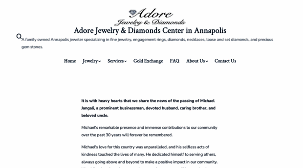 adorejewelrydiamonds.com