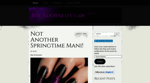 adornedclaw.com