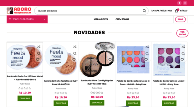 adoromaquiagem.com.br
