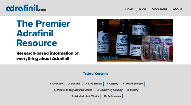 adrafinil.com