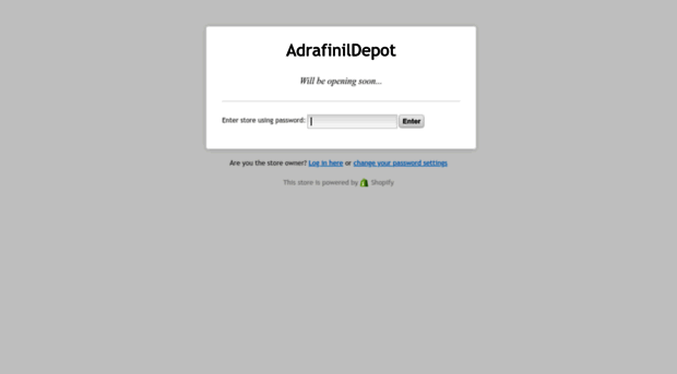 adrafinildepot.com