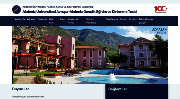 adrasan.akdeniz.edu.tr