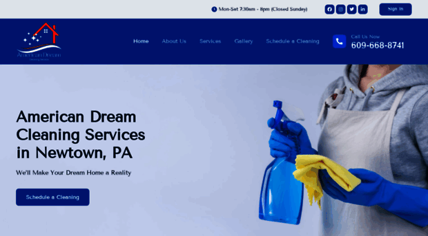 adreamcleaning.com