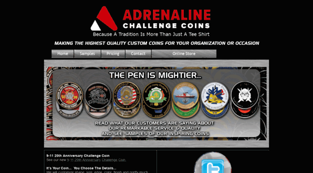 adrenalinechallengecoins.com