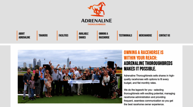 adrenalinethoroughbreds.com.au