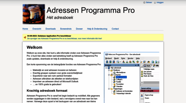 adressenprogrammapro.nl